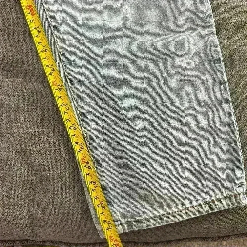 SHEIN high waisted distressed mom jean light wash XL tapered leg non-stretch - Picture 8 of 11
